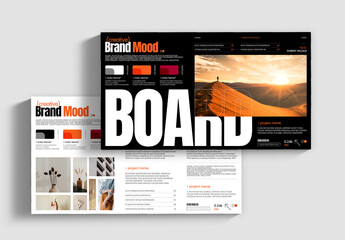 Brand Mood Board Presentation Template