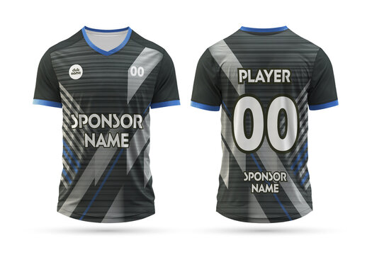 Modern Soccer Jersey Template