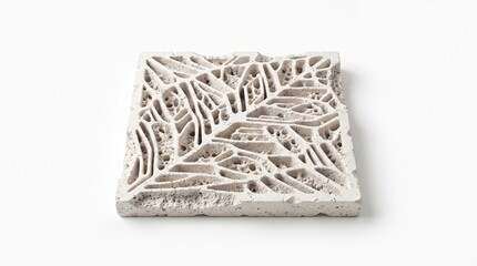Fototapeta premium stone panel carved stone textured surface decorative panel wall art stone carving sculpted stone natural stone relief panel bas relief interior design wall decor stone slab
