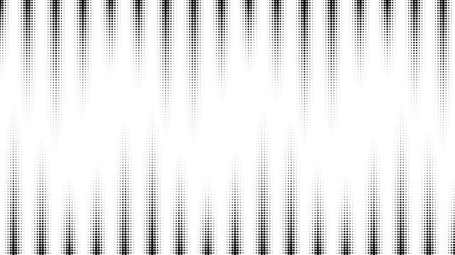 Monochromatic vertical halftone dots pattern texture with modern vector style