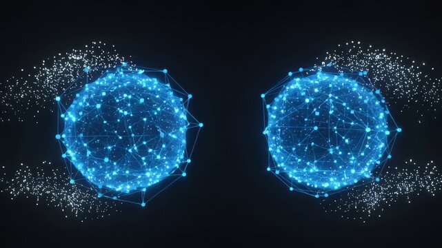 Digital Holographic Cell Division Data Nodes Seamless Loop