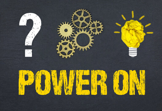 Power on	
