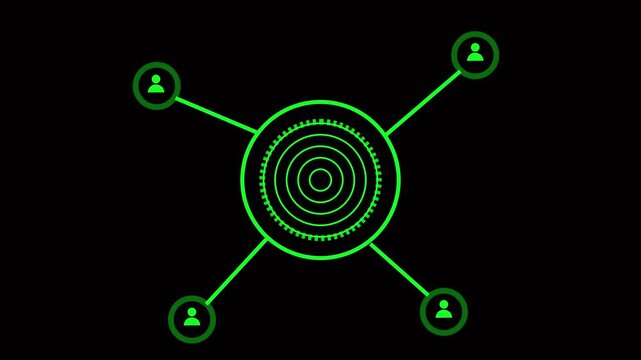Human Resources Recruitment and People Networking Concepts. Recruiting professional staff and finding headhunters.It facilitates communication with any market or the general public, 