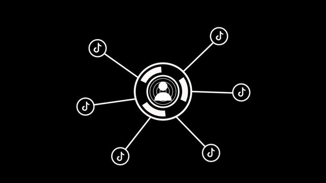 Animated of network of connections with people icons with glowing spots Social networking service concept. Global communication networkThe way Jagira runs the market by pooling 