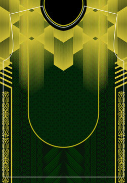 Green and Yellow Elegant Baro...