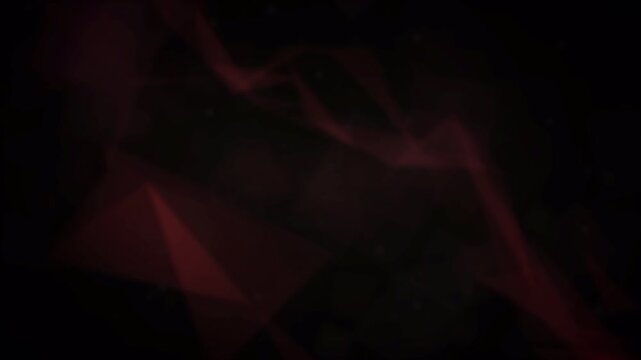 Abstract dark red geometric motion background.