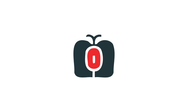 Red and Navy Peppermint Vector Icon, Candy Cane Symbol for Winter, Holidays, Xmas, or Mint-Themed Branding and Graphic Design Projects, Clean and Scalable Logo Mark Template for Food and