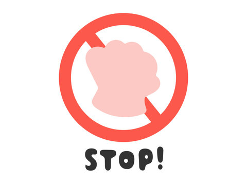STOP禁止マーク　イラスト
