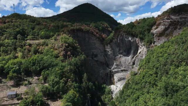 beautiful lanscape with waterfall High quality 