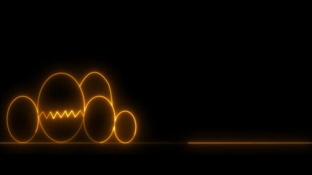 Geometric shapes animation displays concentric rings and zigzags. Minimalist vector art perspectives shape this geometric shapes animation. Modern creative projects use shapes.