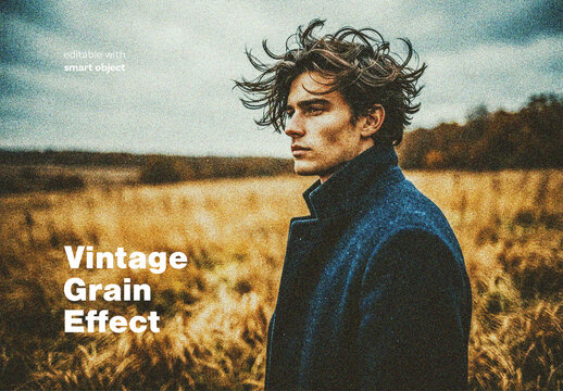 Vintage Grain Photo Effect