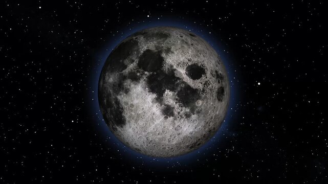 Moon surface animation reveals high resolution lunar impact craters. Celestial lunar orbit exploration sequences showcase moon surface animation. Space observatories use surface.