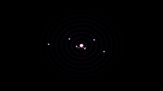4K Hopfield Energy Basin Attractor Visual Effects Fluid Motion Graphic Loop