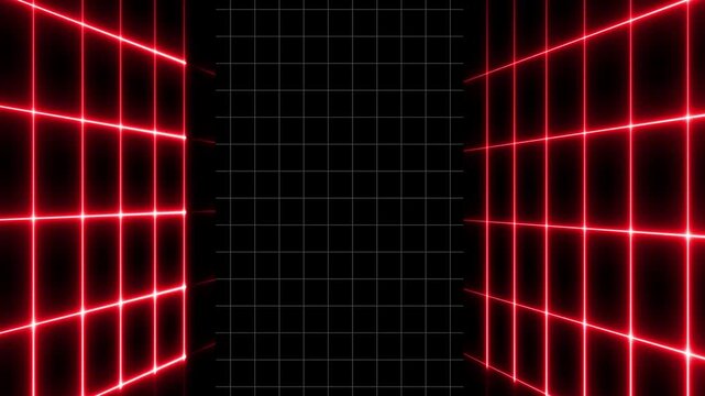 abstract background with red lines
