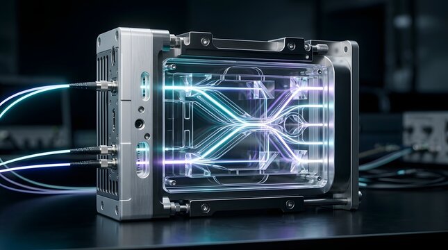Futuristic Photonic Computing Optical Processing Engine