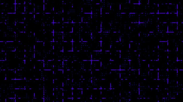 Grid texture animation displays distressed coordinate tracks. Digital cyberspace matrix perspectives shape active grid texture animation. Sci-fi gaming displays use texture.