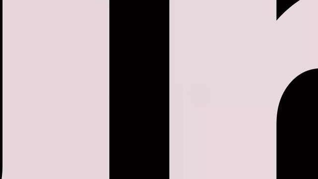 Year June month text icon effect animation .