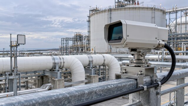 Methane Monitoring at LNG Terminal for Gas Import Compliance