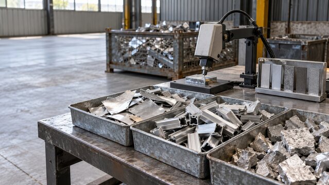 Aluminium Scrap Sorting and Alloy Verification for Circular Supply Chains