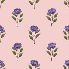 free-flowing floral motifs with an artistic, relaxed personality © Sunayna