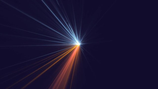 bright light rays burst from center, energy beams, blue orange beams, white streaks, high speed, internet, communication, datatransfer, power, technology, science, research, internet, performance