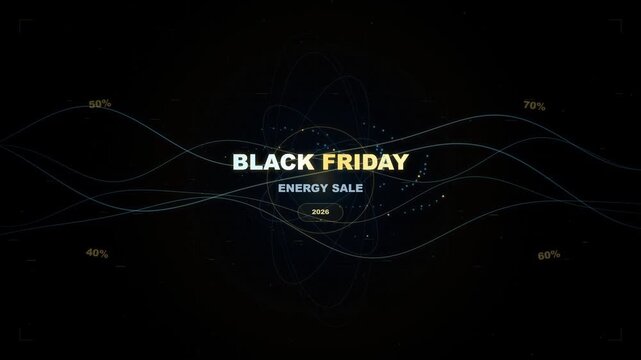 Black Friday 2026 Shopping Deals Concept with Premium Black and Gold Composition, Massive Price Discounts, Exclusive Offers, Online Retail Campaign, E-Commerce Promotion and Holiday Shopping