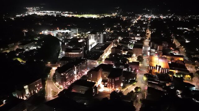 City of Ithaca at Night