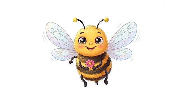 bee and flower