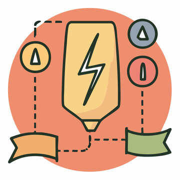 Supply chain traceability icon system