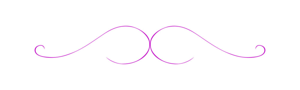 Purple Swirl Divider