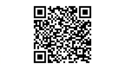 Fototapeta premium A rectangular black and white digital qr code pattern isolated on a plain white background