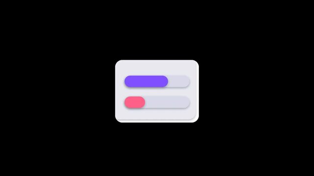 Live poll and survey widgets with vote bars and charts animated on transparent alpha