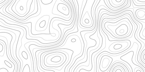 Obraz premium Abstract topographic map contour lines pattern background with geography background elevation lines cartography design