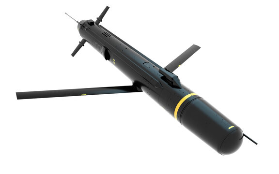 3D Missile Render