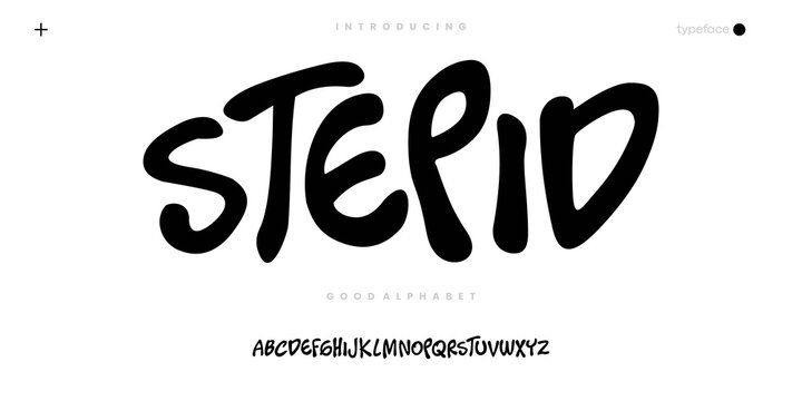 Bold Handwritten Script Font for Logo Branding Poster and Creative Typography
