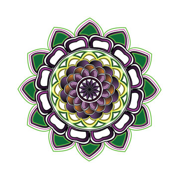abstract mandala pattern