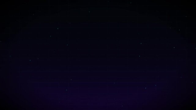 Abstract dark background with floating particles and vertical side panels