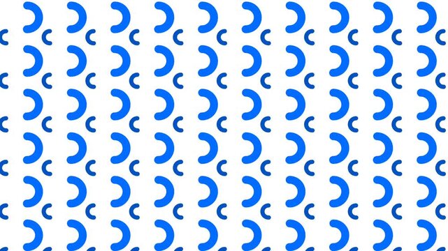 Blue rotating circle pattern background