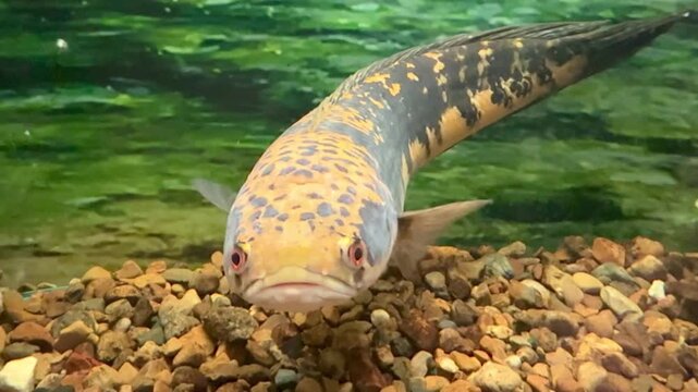 fish in the water (Imperial Snakehead)