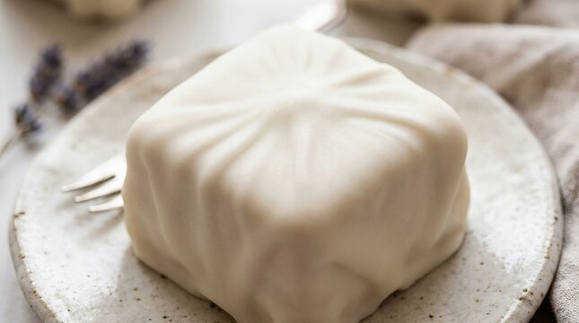 Poured Fondant Icing with Flow Lines and Set Skin Texture.