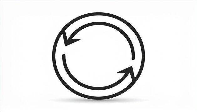 A circular arrow icon represents a refresh or reload action.
