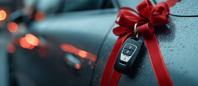 modern car new key