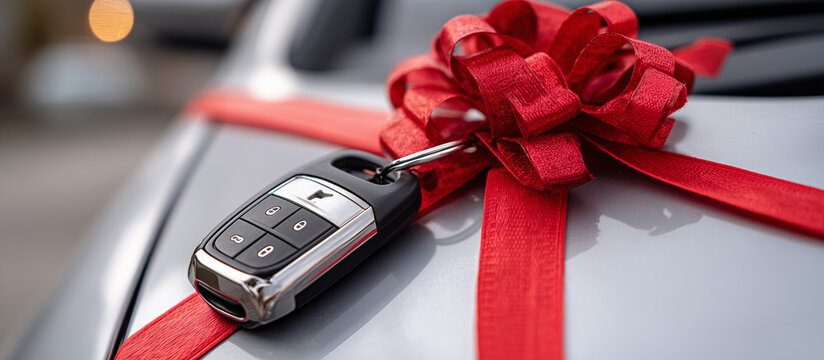 modern car new key