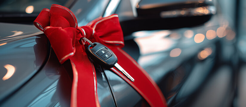 modern car new key