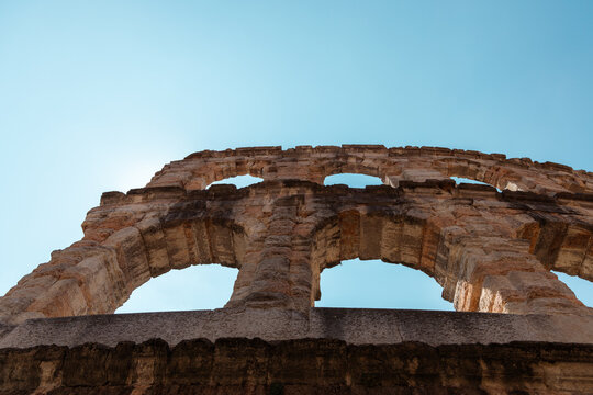 Ancient Arches of Verona Arena