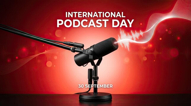 Celebrating international podcast day recognizing the power of audio storytelling and the vibrant podcast community worldwide