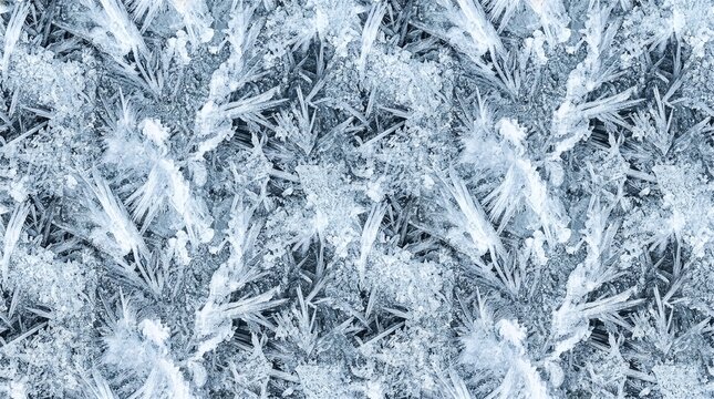 樹氷の表面を覆う、触れたら凍りつきそうなほど冷たい超微細なパウダー霜