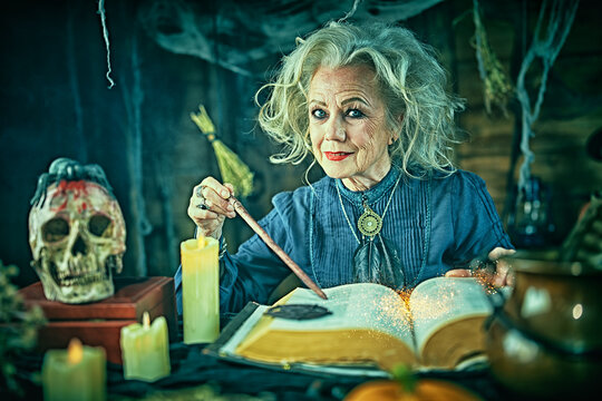 Magical Spellbook Sorceress