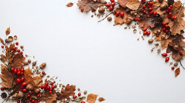 Floral archway with vibrant autumn blooms and greenery against a soft background