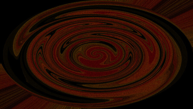 Abstract dark red and black swirl vector background with circular spiral vortex ripple waves stock graphic illustration